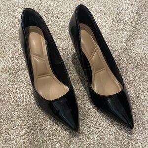 Jenn Ardor Black Patent Leather Heels